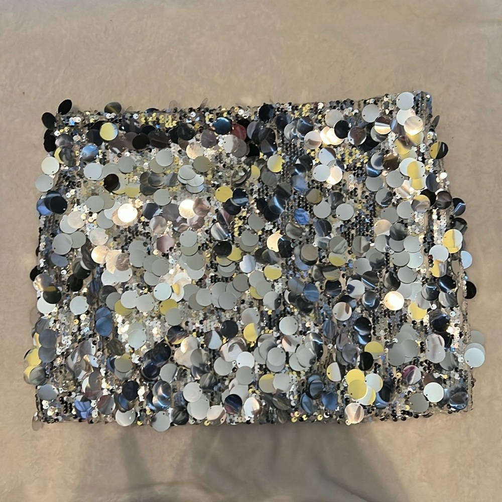 sequin skirt